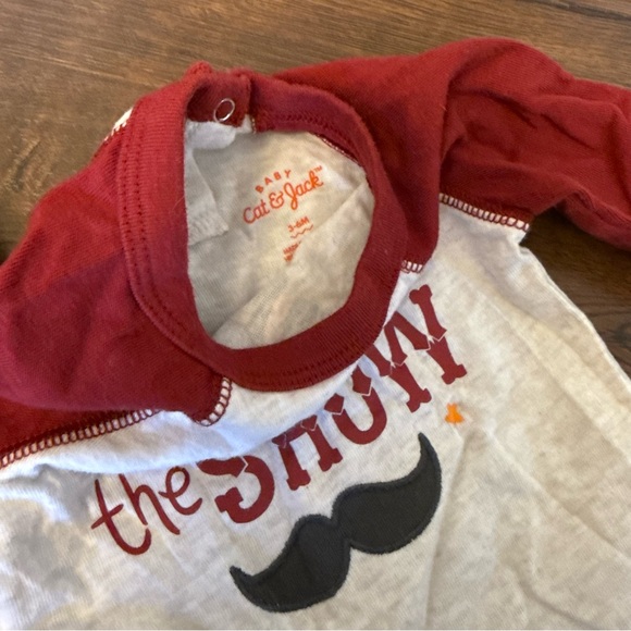 Star of the Show Kids One Piece - Red and White - Picture 2 of 2